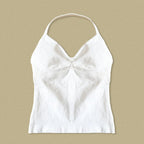 NCLAGEN Impact Longline Strappy Top Sports Yoga Vest Women's Fitness Tank Top Gym Beautiful Open Back Bra Running Workout Halter